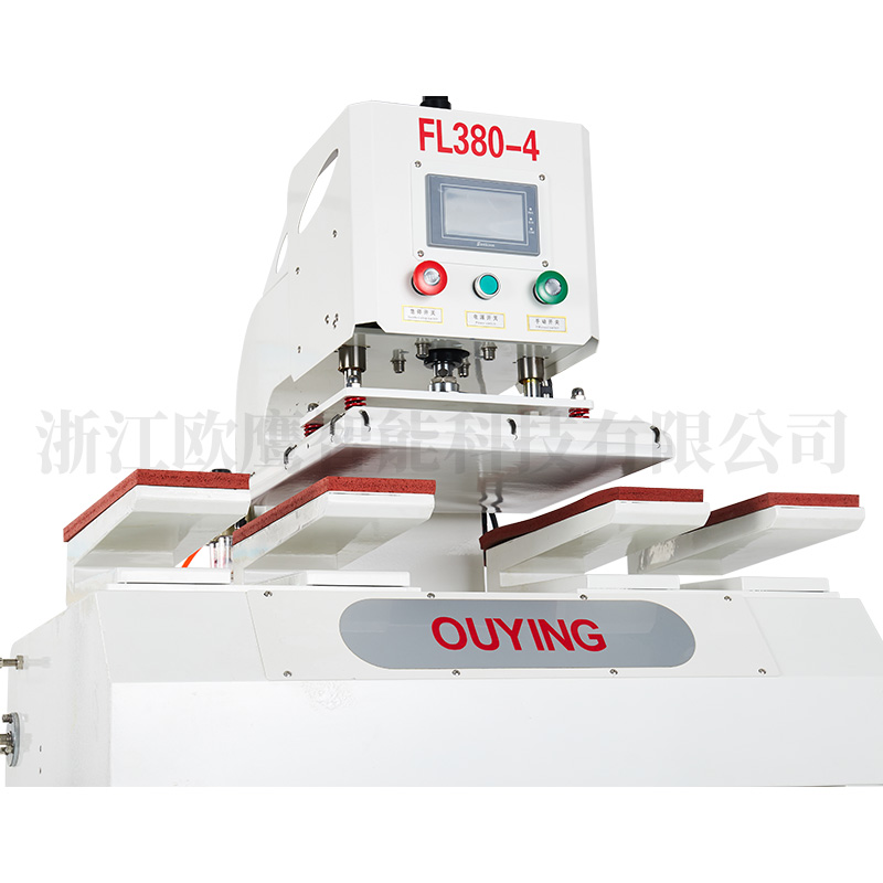 立式四工位左右滑動熱壓機