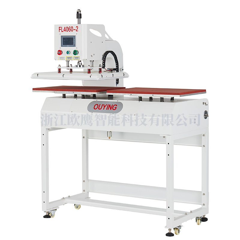 立式三加熱左右滑動熱壓機