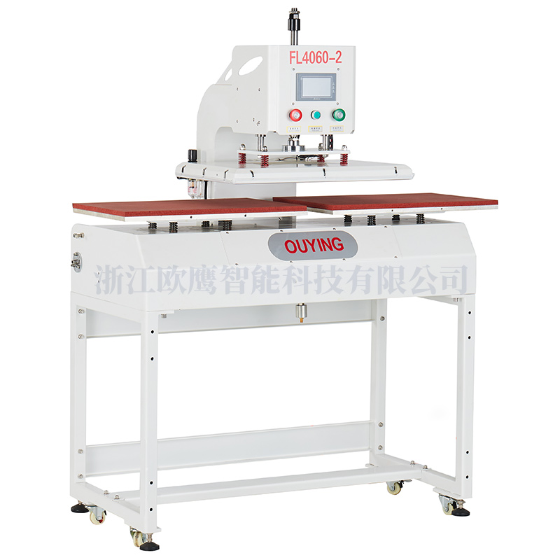 立式三加熱左右滑動熱壓機