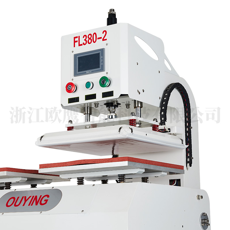 立式三加熱左右滑動熱壓機